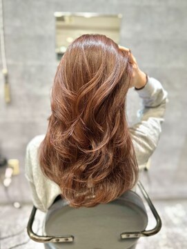 アンダーバーホワイト(_WHITE) 艶カラーラベンダー　レイヤーカット