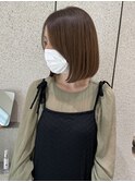 結べる長さのボブ