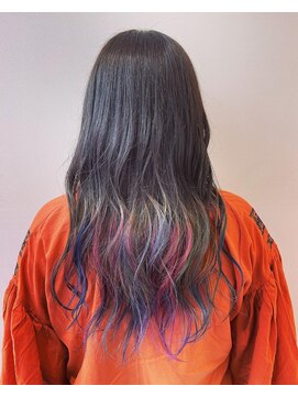 ヘアポジション 大曲飯田店(HAIR Position) グラデーション×油膜カラー