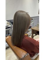 アルトル 池袋(altru) オリーブグレージュ　髪質改善　透明感カラー　【おおわし】