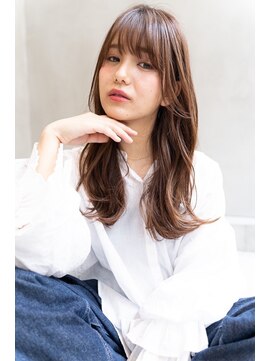 アルテ(ARTE) 【ARTE表参道/青山】小顔レイヤー×シアベージュ