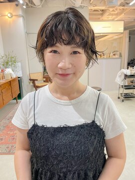 ヘアー アイス カンナ(HAIR ICI Canna) 20代30代40代大人可愛いデジタルパーマナチュラルくせ毛風