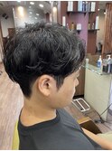 パーマで作る韓国スタイル
