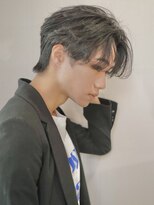 センターパート メンズヘア メンズカット 韓流ヘア 韓国風