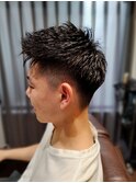 アップバングツーブロ