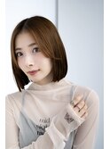 20代30代大人かわいいナチュラル暗髪エアーストレートヘア