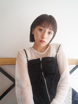 ガーランド (Garland) 切りっぱなしボブ/ワイドバング/前髪/原宿神宮前