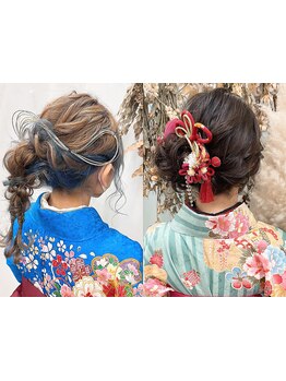 ヘアセット専門店×プロの技術で一日中崩れにくい&可愛いを叶える☆特別な日は"hair make dolls"で♪