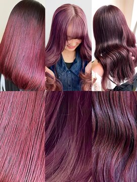 ガーランド(Girland) 【KYOKA】韓国風大人気レッドcolor 髪質改善トリートメント