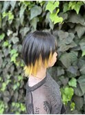 【20代】ネオウルフ×オフブラック＆レモンイエロー
