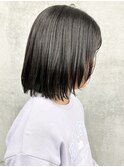 -小学生ボブ重めボブディ前髪あり内巻きボブ切りっぱなしボブ1