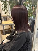 乾かすだけでキマる髪/ナチュラルカラーミディアムボブ
