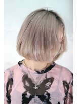 ユー イケブクロ(u Ikebukuro)&nbsp;グレージュ/シルバーアッシュ/ボブ/ミルクティーベージュ