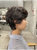 ニュアンスパーマ/マッシュショート[中崎町/梅田駅］