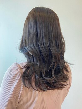 ザ トーン オオミヤ(the tone.oomiya)の写真/伸ばしかけでも可愛くまとまる♪最高級のオージュアを使用した髪質改善でつややかな理想のスタイルに＊