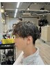 【林限定】カット＋波巻きパーマ[メンズカット/メンズパーマ/長崎駅]￥12000