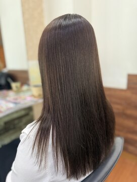 アークスヘアー 20代30代大人美人小顔ブリーチなし韓国ヘアアッシュブラック