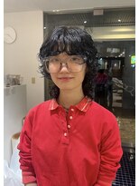 スノッブ ビア ビーチ(Snob VIA Beach)&nbsp;ミディアムウルフパーマ