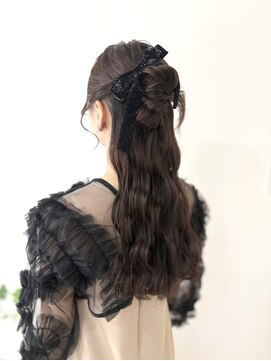 ルノンルージュ(Renon Rouge) カチモリハーフアップ