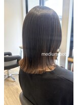 アンジュールテラス(UNJOUR TERRACE)&nbsp;ミディアムボブ