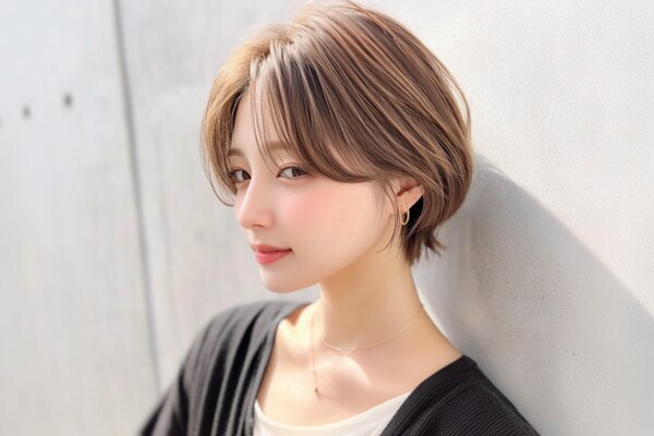 デザインカット＋髪質改善カラー    ￥5800