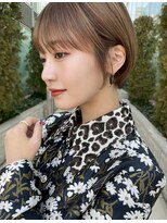 サンドパールス 仙台店(sand PALCE) 髪質改善/大人ガーリー/似合わせカット/ショートボブ前髪/仙台