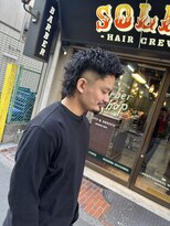 ソリズ ヘア クルー 池袋(SOLIZ HAIR CREW)&nbsp;マレットスタイル