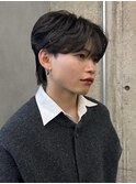 センターパート/シースルーマッシュ/コンマバング/韓国ヘア