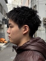 ウィル バイ ブラウン(Vir by Brown)&nbsp;MEN’S HAIR/サーフカール/刈り上げセンターパート/藤沢