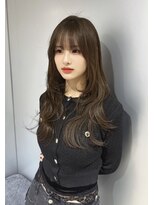 アルーシェ 新宿店(Alushe) オリーブベージュ+トリートメント