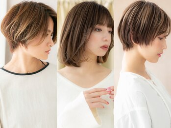 カバーヘア ブリス 上尾西口店(COVER HAIR bliss)の写真/上尾2分/朝9:30～/白髪ぼかしハイライトで髪悩みをカバー♪明るい白髪染めや初めてのグレイカラーもOK★