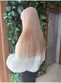 春◎ホワイトピンクロングヘア