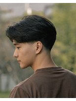 ペルズヘア(PELLS HAIR)&nbsp;ニュアンスパーマフェザーカットフェザーパーマセンターパート