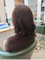 アグ ヘアー キートス 北習志野店(Agu hair kiitos) ミディアムスタイルにふんわり大きめカール!デジタルパーマ♪
