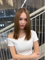 リラ(LILAC)&nbsp;ベージュ/ブラウン/ダブルカラー/20代/30代
