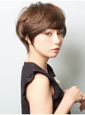 大人ショートボブ/クリア/30代/40代/50代/60代