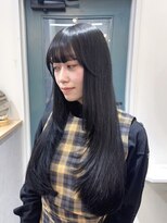 hyon myon/RISEbyREVO 綾瀬店【ヒョンミョン】&nbsp;ハッシュカット/デザインカラー/グレージュ[綾瀬駅/韓国ヘア]