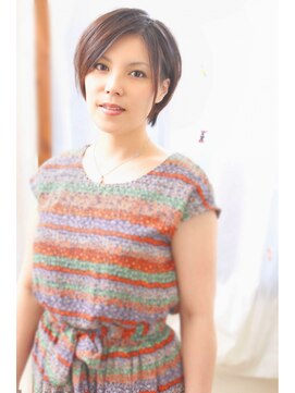 プレジール(PLAISIRS) かっこ可愛い☆黒髪ショートボブ