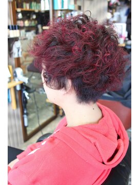 オーバーキャプテンネイキッド(OVER CAPTAIN NAKED) くるくる◎ピンクパープル