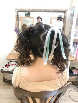 ロカット サロン(Roquat Salon) ライブツインテールアレンジ【ヘアアレンジ立川/立川南/八王子】