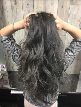 レーヴ リゾート 池袋(Reve resort) グラデーションカラーブリーチデザインカラーことりベージュ