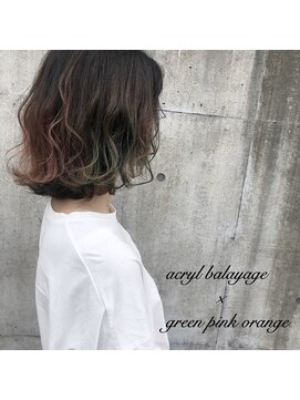 アンルーク ヘア(+1 unluke hair) [+1unluke]2025-AW/Acryl×balayage