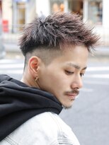 ベーア(Bar)&nbsp;刈り上げツーブロックグラデーションベリーショートモヒカン