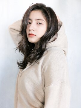 アイティー バイ アルバム 中野店(IT by ALBUM) カジュアルウェーブ_ボブルフクールショートピンクベージュ_7253