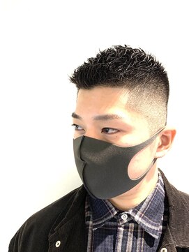 銀座マツナガ 神田店 スパイキーベリーショート【フェードカット】