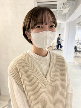 フォト 新宿(foto) イメチェンハッシュカットフルバング似合わせカット新宿