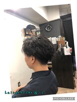 ポノ(RE:PONO)&nbsp;ソフトツイストパーマ＋ツーブロックカット