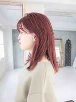 ヘアークラブ(HAIR CLUB) ピンクアッシュレイヤースタイル