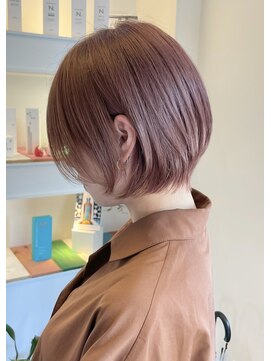 レフ(LEF) 大人可愛い　20代30代40代　ハイトーンショート　葛谷 英司