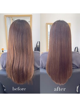 リアン 四条大宮店(Lien) 『髪質改善』ストレートエステ（縮毛矯正）（リタッチ可）